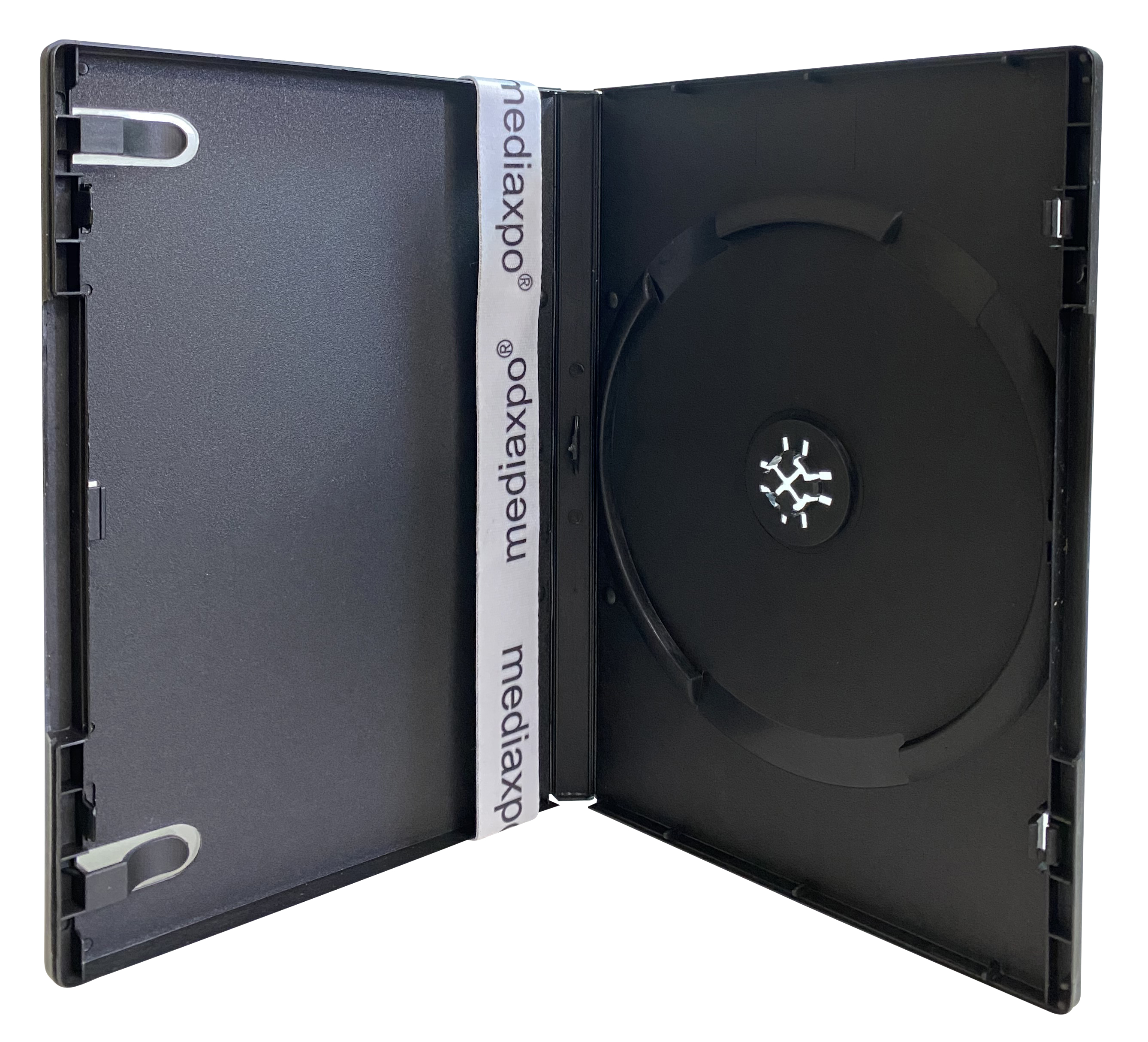 2000 STANDARD Black Single DVD Cases 14MM