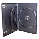 10 STANDARD Black Triple 3 Disc DVD Cases