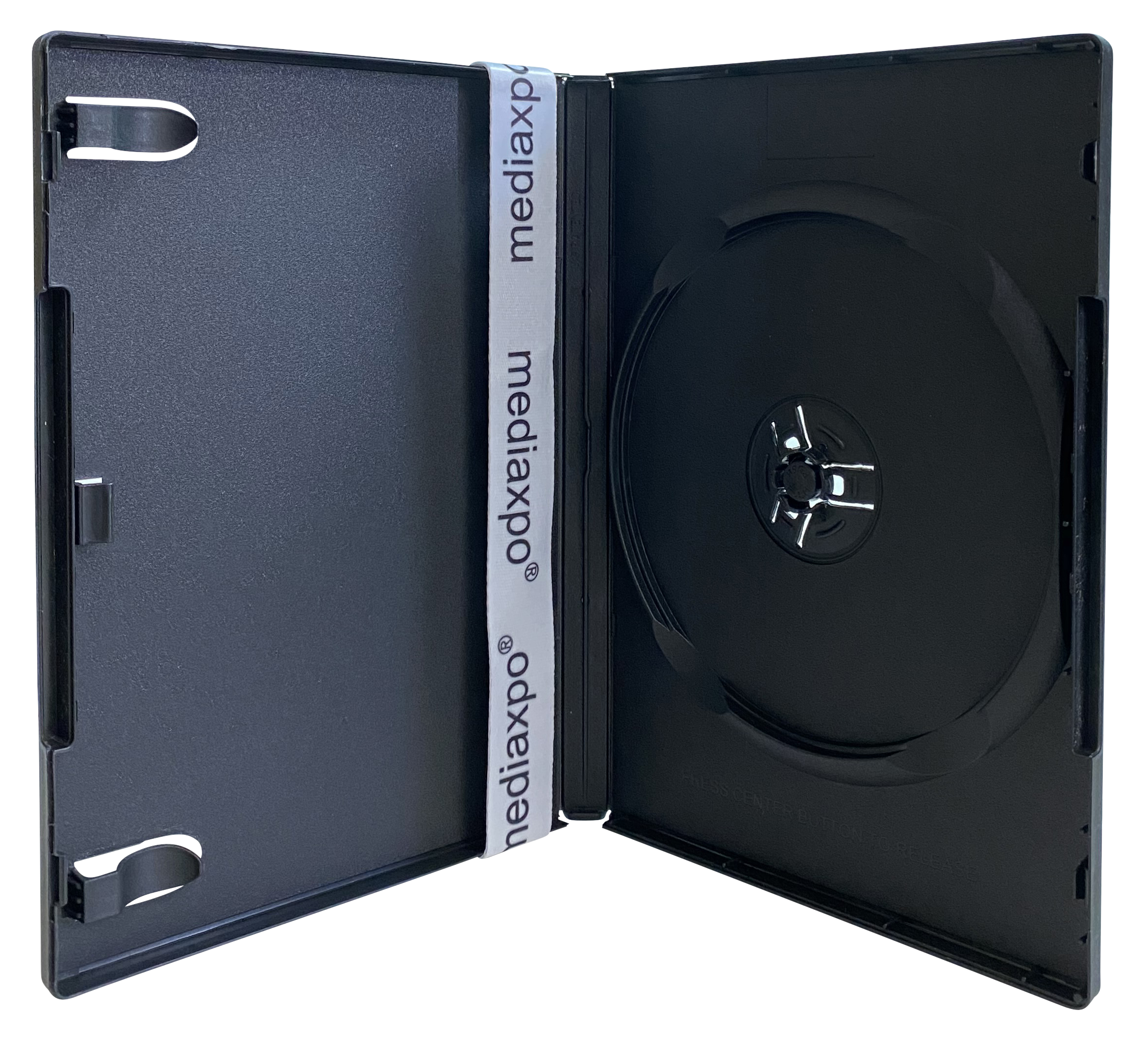 10 STANDARD Black Single DVD Cases 14MM (Machinable Quality)