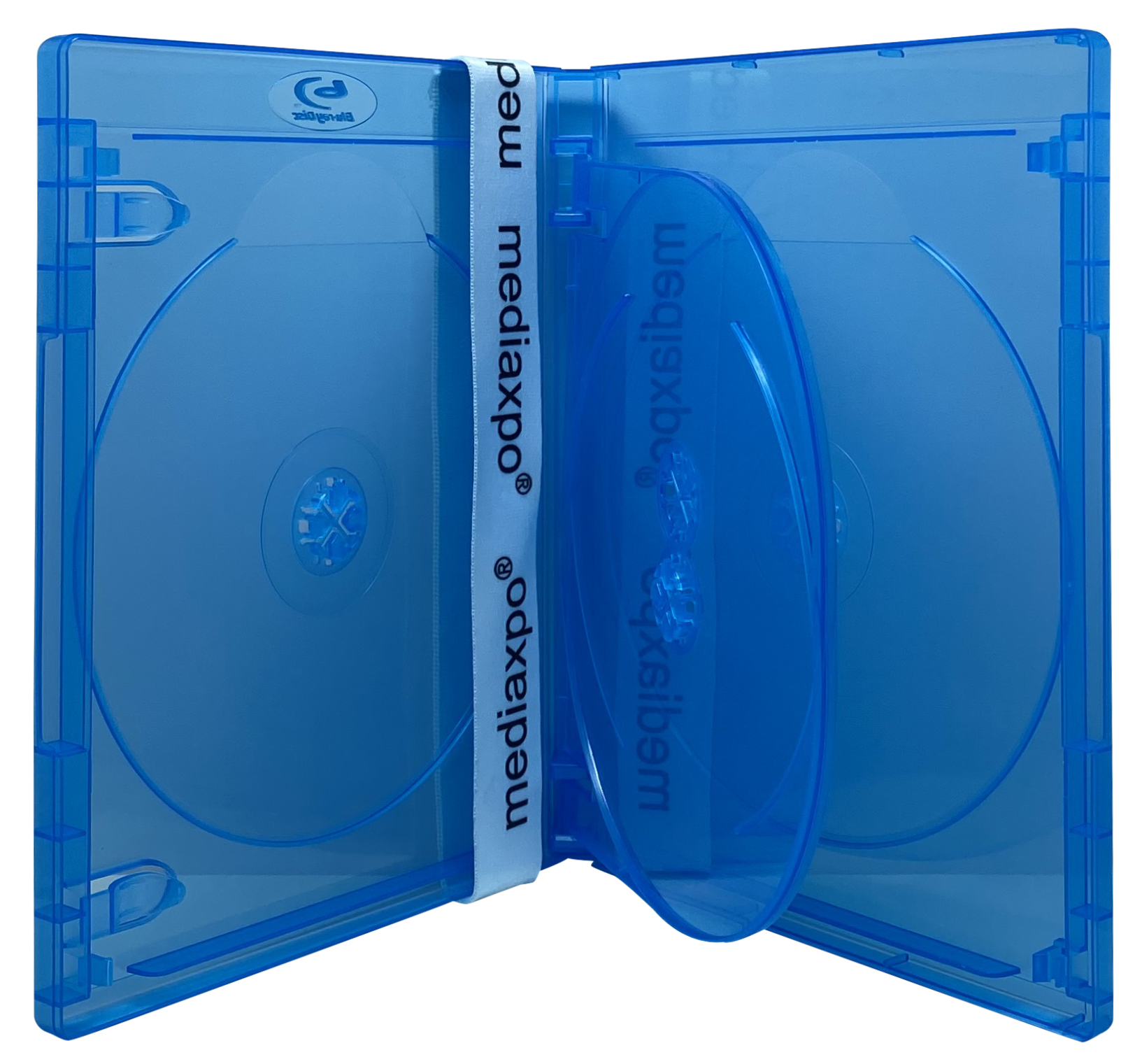 10 PREMIUM STANDARD Blu-Ray Quad 4 Disc Cases 14MM