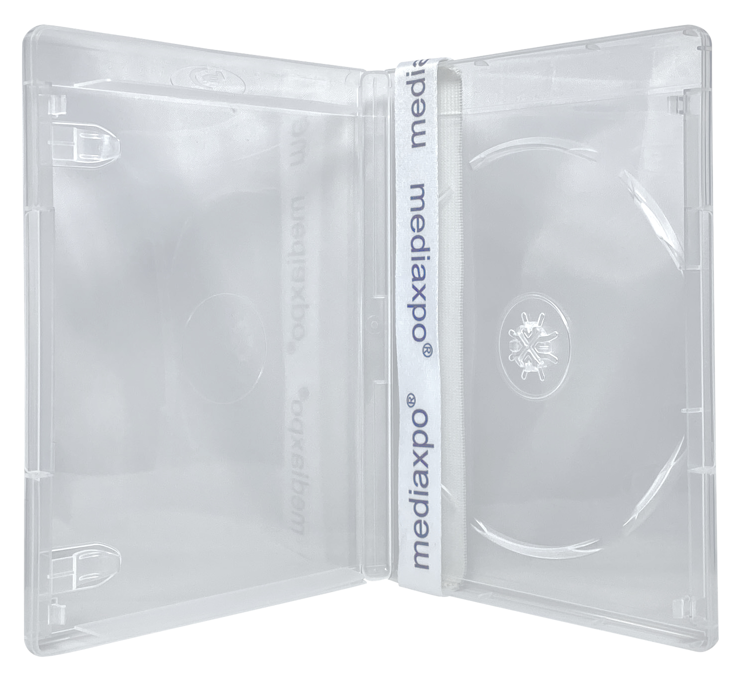10 PREMIUM Clear Blu-Ray Single Cases 14MM