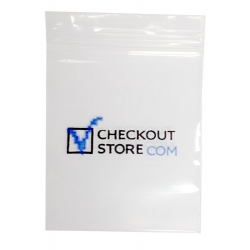 100 Checkoutstore Branded 2 X 2 1/4 Reclosable Bags