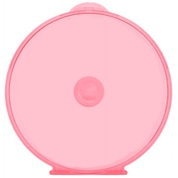 100 Red Color Round Clamshell Cd/dvd Case With Lock