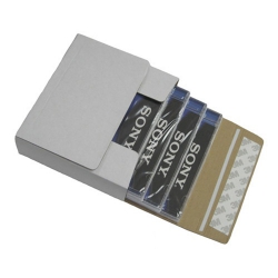 10 Cd Cardboard Box Self Seal Mailers (ship 1-4 Cds In Jewel Cases)