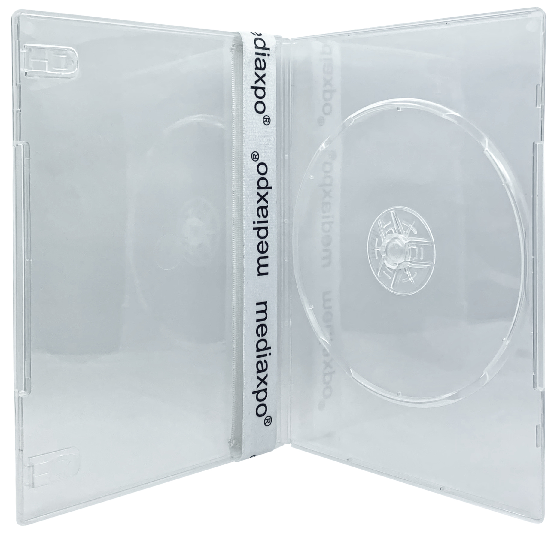 100 SLIM Clear Single DVD Cases 7MM eBay