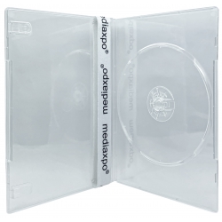 1000 Slim Clear Single Dvd Cases 7mm