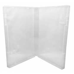 100 Clear Storage Cases 21mm For Rubber Stamps /w Tabs (no Hub)