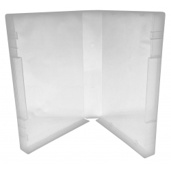 25 Clear Storage Cases 35mm For Rubber Stamps /w Tabs (no Hub)