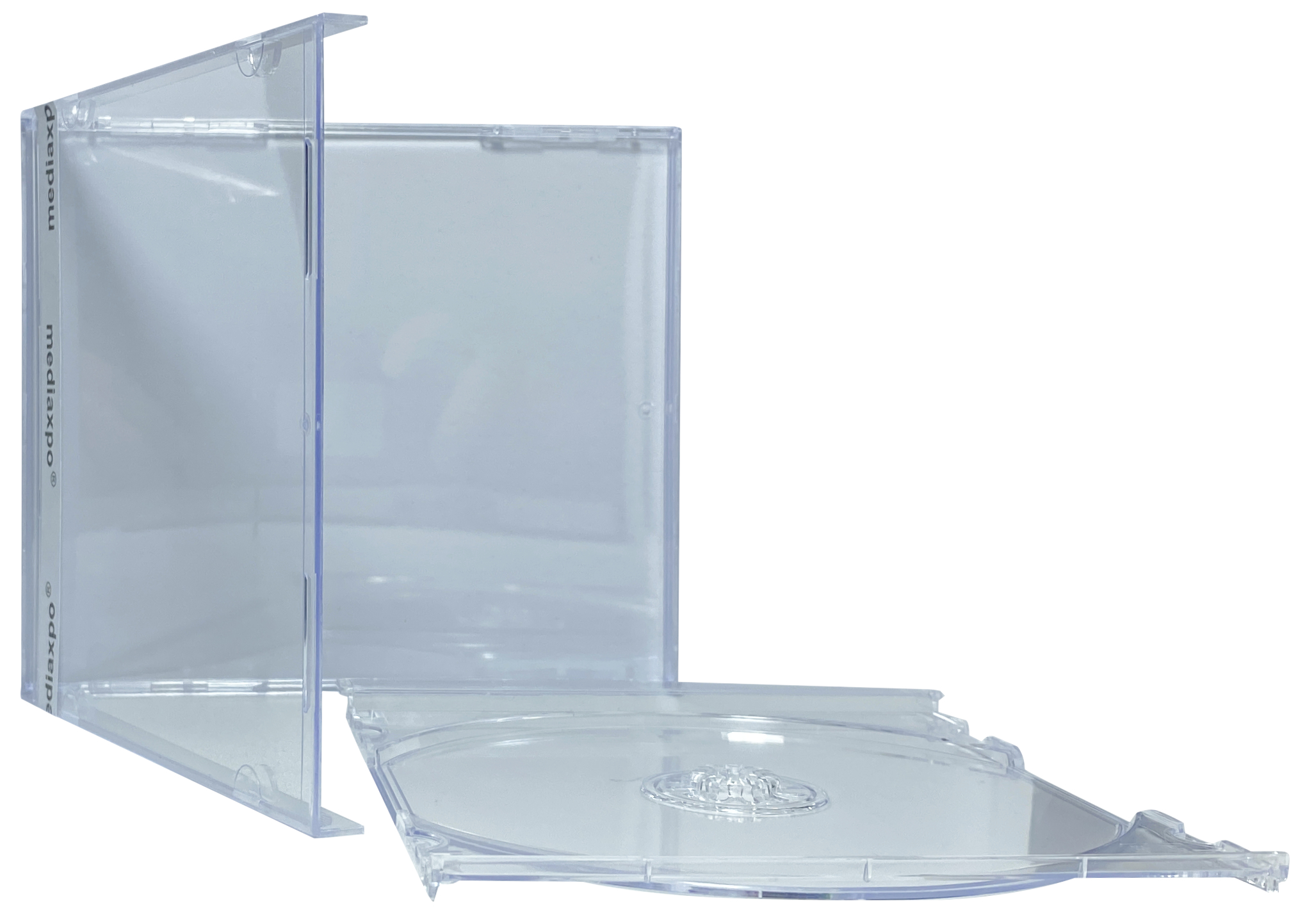 400 STANDARD Clear CD Jewel Case (Unassembled)