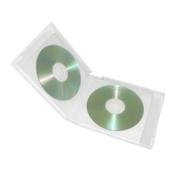100 Clear 12 Discs Vcd Pp Poly Cases