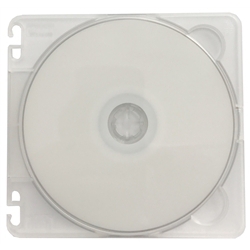 100 Traxdata Slim Clear Single Vcd Pp Poly Cases 5mm With Binder Holes