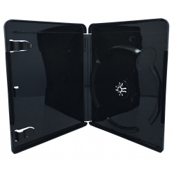 100 Black Playstation 3 Replacement Blu-ray Cases 14mm