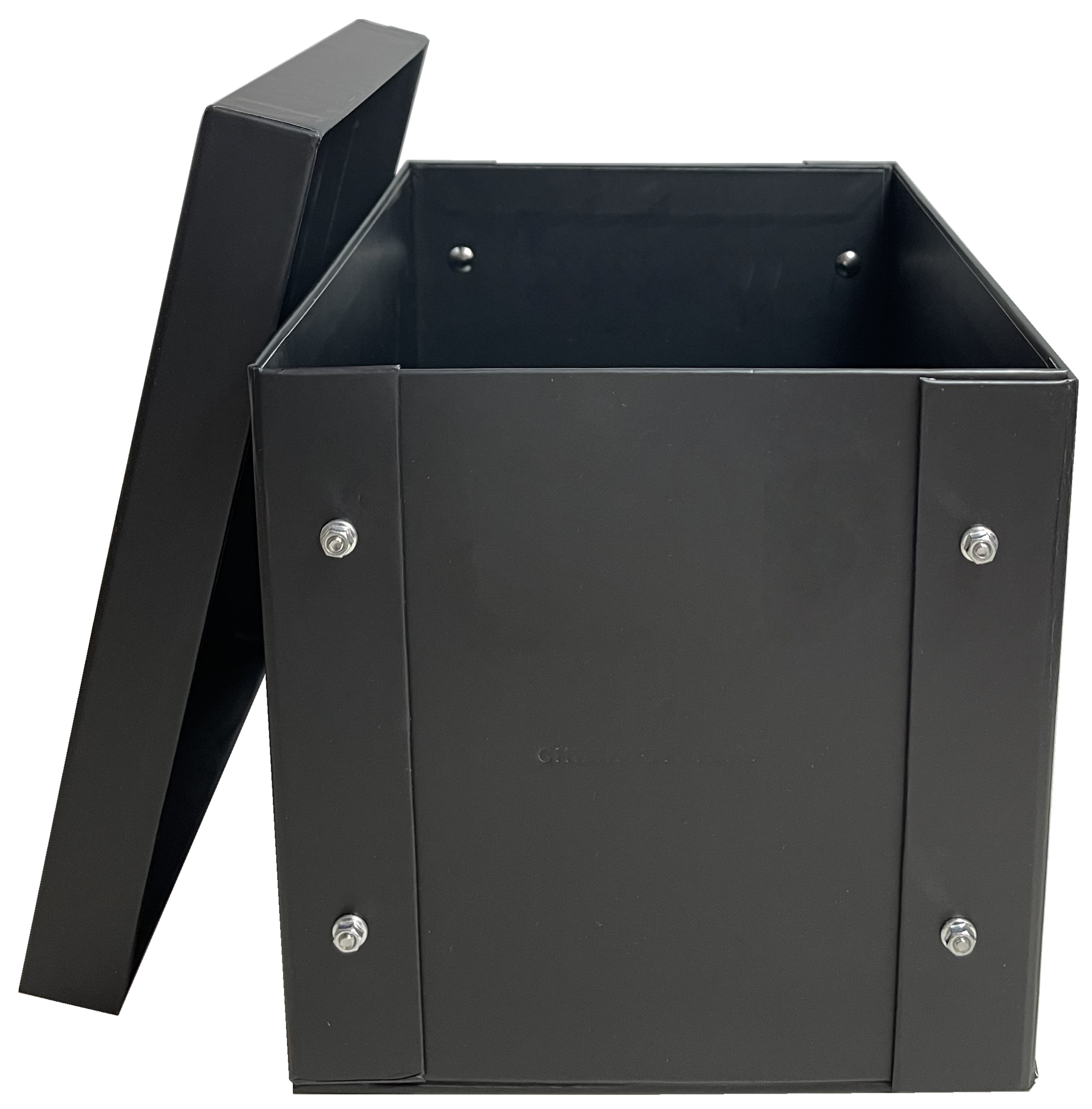 CheckOutStore Black 7" Vinyl Record 45 RPM Storage Box II