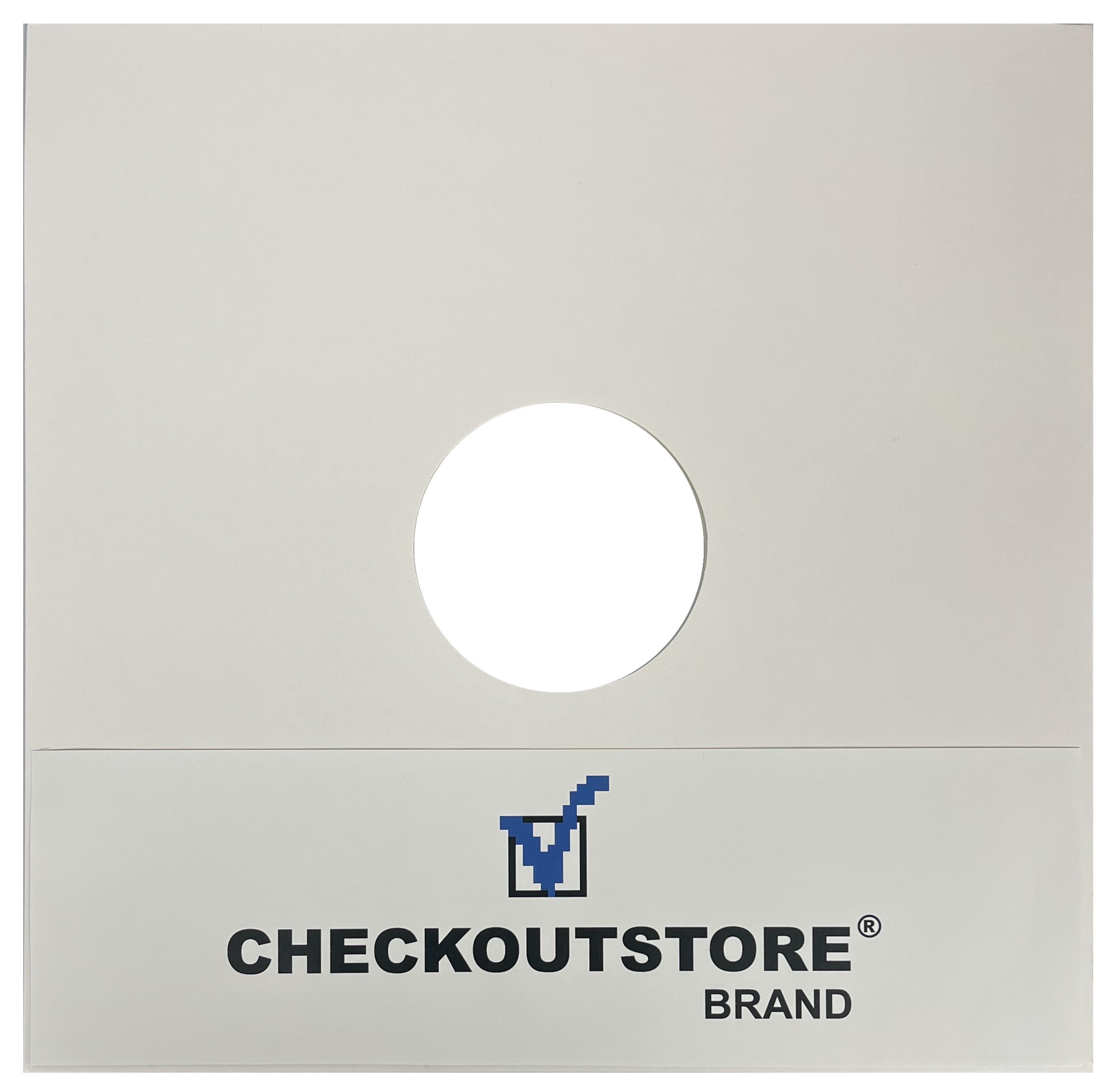 CheckOutStore Cardboard Jackets Album Cover /w Hole for 12" LP Vinyl 33 RPM Records