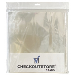 100 Clear Plastic Opp Outer Sleeves For 12" Vinyl 33 Rpm Records