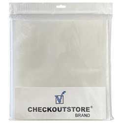 1000 Checkoutstore Clear Plastic Cpp Outer Sleeves For 7" Vinyl 45 Rpm Records