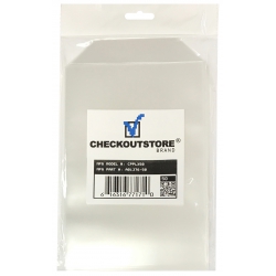 100 Checkoutstore Clear Storage Pockets (5 5/8 X 8 1/2)