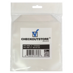 4000 Checkoutstore Clear Storage Pockets (6 X 6)