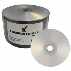 100 Grade A 16x Dvd-r 4.7gb Silver Inkjet Hub Printable (shrink Wrap)