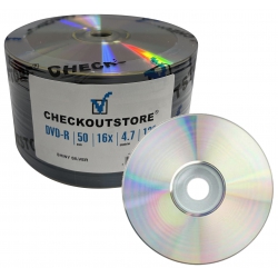100 Grade A 16x Dvd-r 4.7gb Shiny Silver (shrink Wrap)