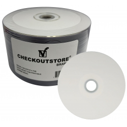 100 Grade A 8x Dvd-r 4.7gb White Inkjet Hub Printable (shrink Wrap)
