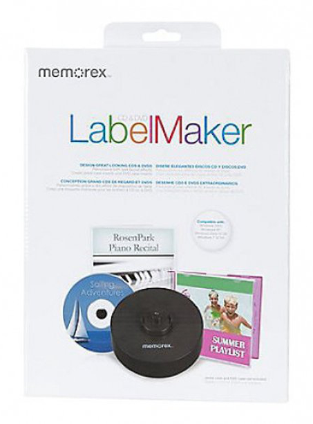 how to use memorex cd label maker