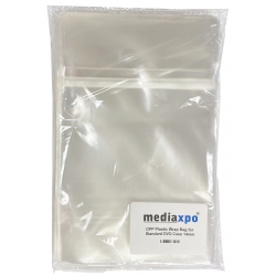 100 Opp Plastic Wrap Bag For Standard Dvd Case 14mm