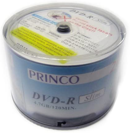 240 Princo 24X DVD-R 4.7GB Logo Top Slim
