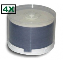 100 Princo 4x Dvd-r 4.7gb White Inkjet
