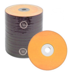 500 Spin-x Diamond Certified 48x Cd-r 80min 700mb Orange Color Top Thermal