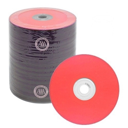 500 Spin-x Diamond Certified 48x Cd-r 80min 700mb Red Color Top Thermal