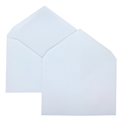 5000 Shippingmailers 4 3/8 X 5 3/4 White Paper A2 Invitation Envelopes /w Gummed Closure