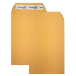 100 Shippingmailers 6 X 9 Kraft Catalog Envelopes /w Self Adhesive Flap