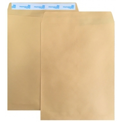 50 Shippingmailers 9 X 12 Kraft Catalog Envelopes /w Self Adhesive Flap