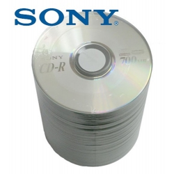 50 Sony 48x Cd-r 80min 700mb (sony Logo On Top)